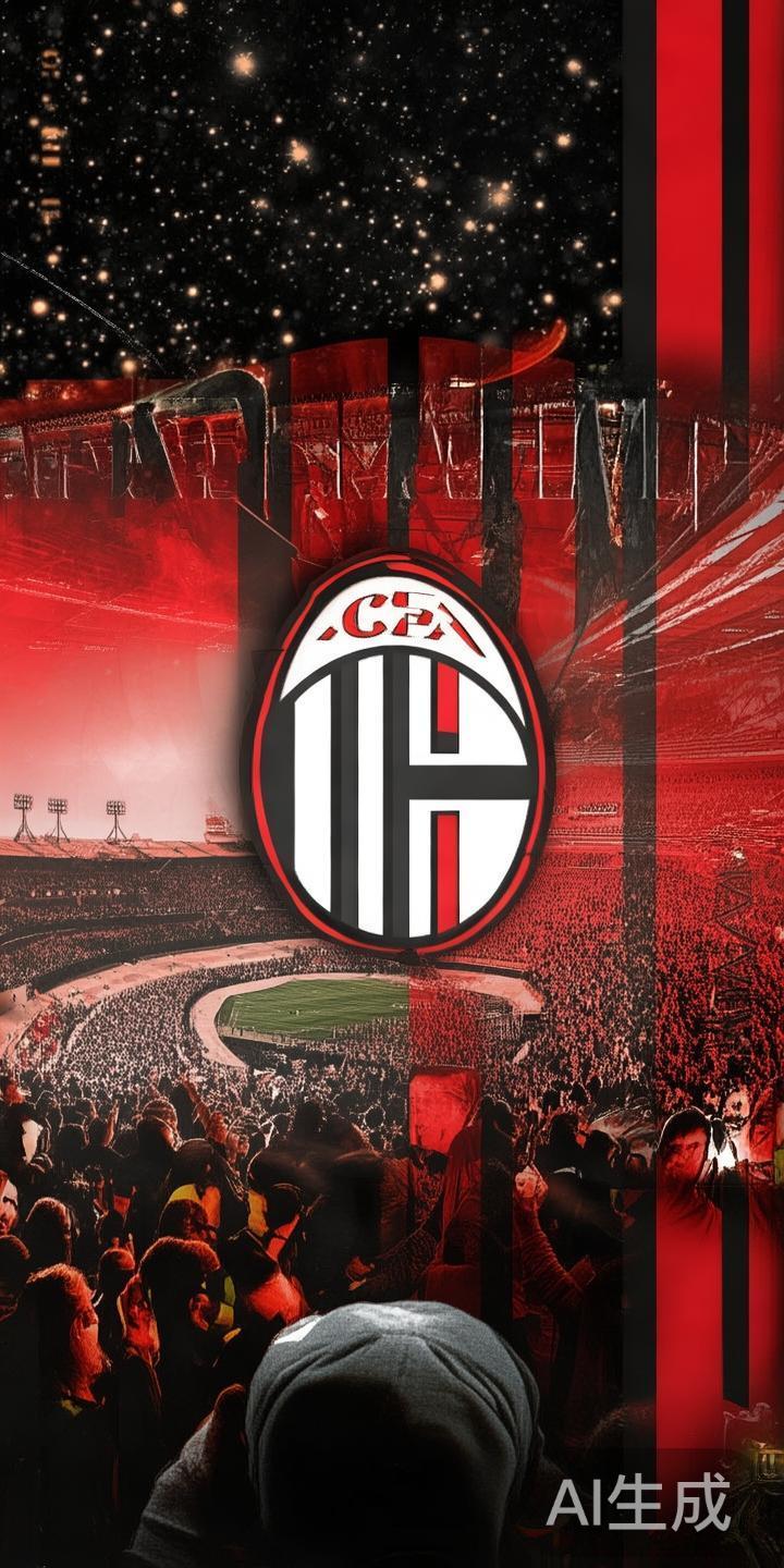 精美体育米兰手机壁纸合集，打造专属足球主题个性背景大全